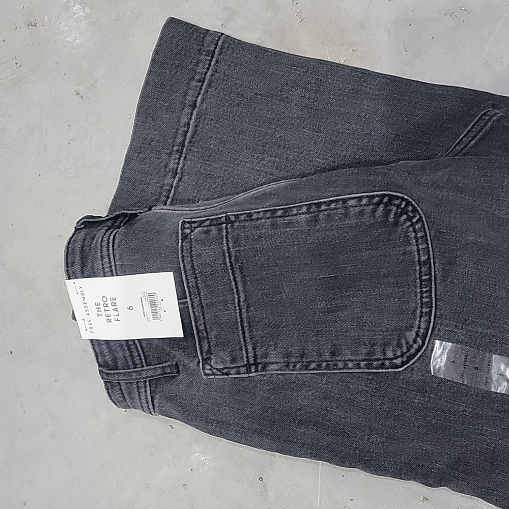 Wide leg Free assembly jeans New